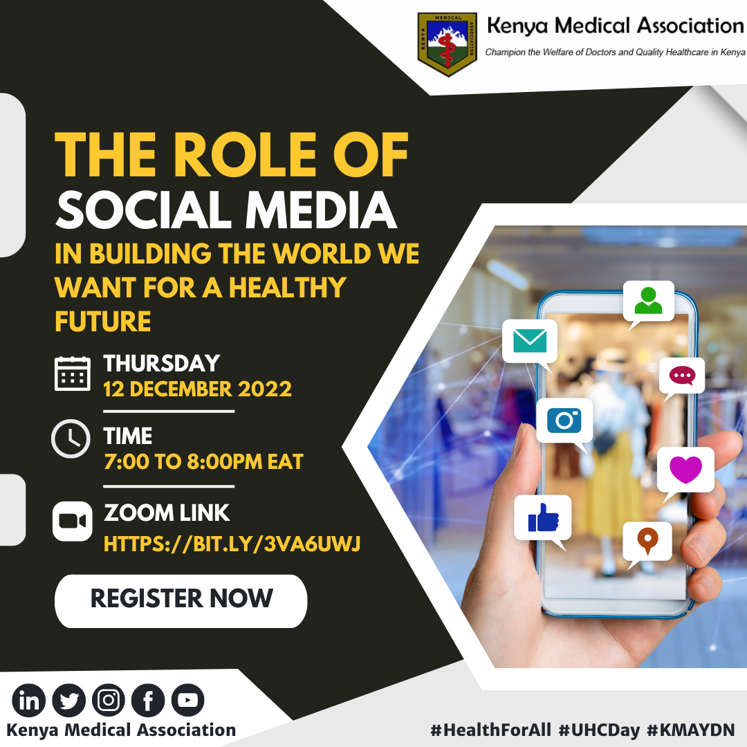 UHC DAY WEBINAR : The Role of Social Media in Building the World we want for a Healthy Future